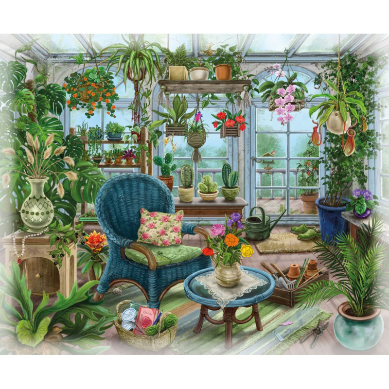 Ravensburger Exit Puzzle: Zimní zahrada 99 dílků