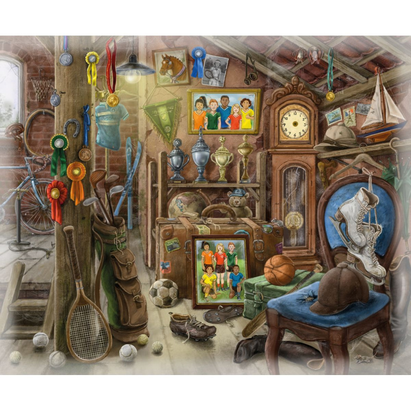 Ravensburger Exit Puzzle: Podkroví 99 dílků