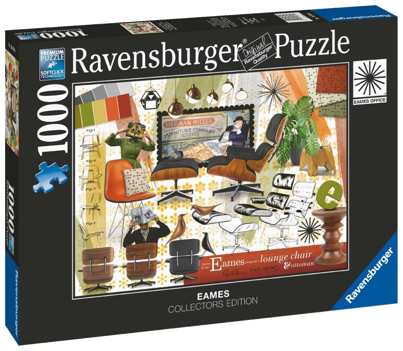 Puzzle spektrální design Eames od Ravensburger