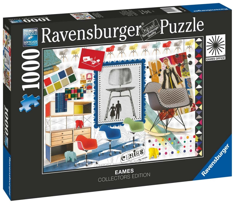 RAVENSBURGER Eames Design Spectrum 1000 dílků