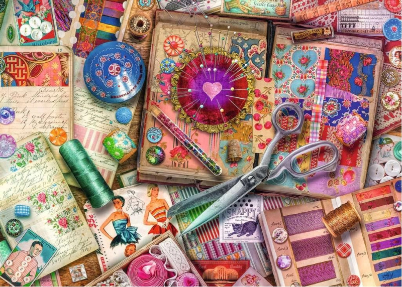 RAVENSBURGER Klasická krejčovina 1000 dílků