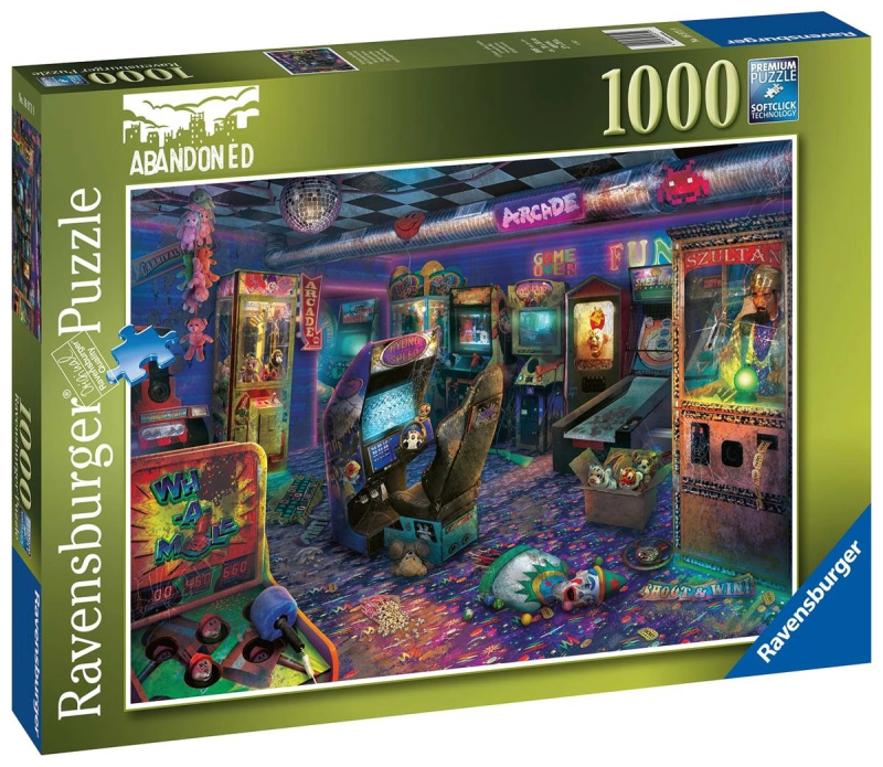 RAVENSBURGER Opuštěná místa: Zapomenutá herna 1000 dílků