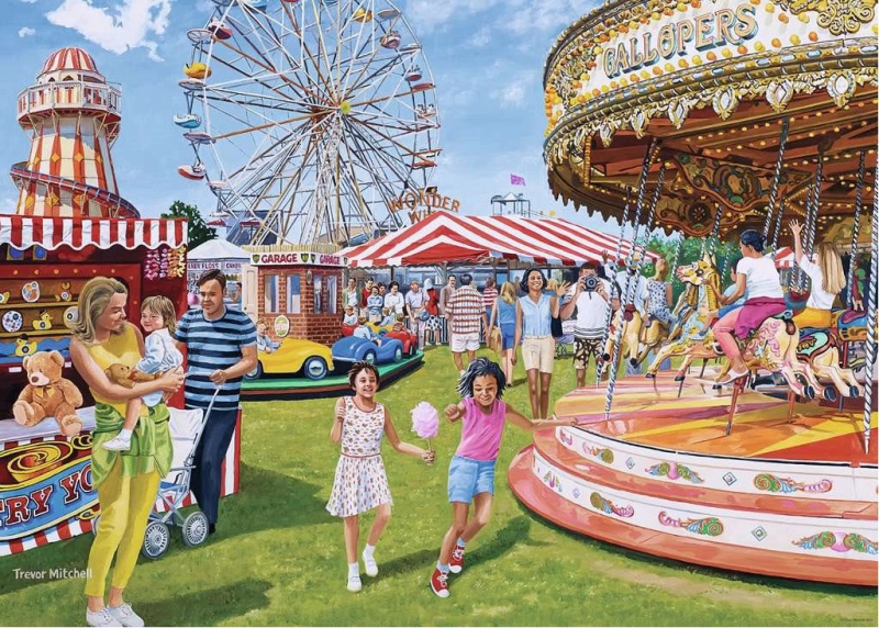 RAVENSBURGER Klasická pouťová zábava 1000 dílků