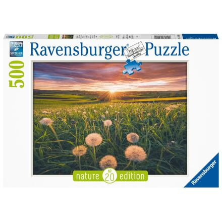 RAVENSBURGER Pampelišky v západu slunce 500 dílků
