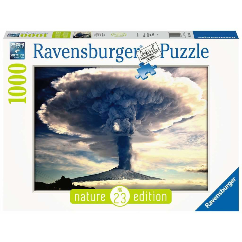Ravensburger Sopka Etna Puzzle 1000 dílků