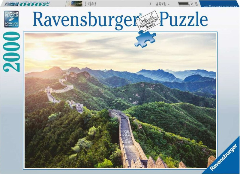 Ravensburger Puzzle Čínská zeď ve sluneční záři 2000 dílků