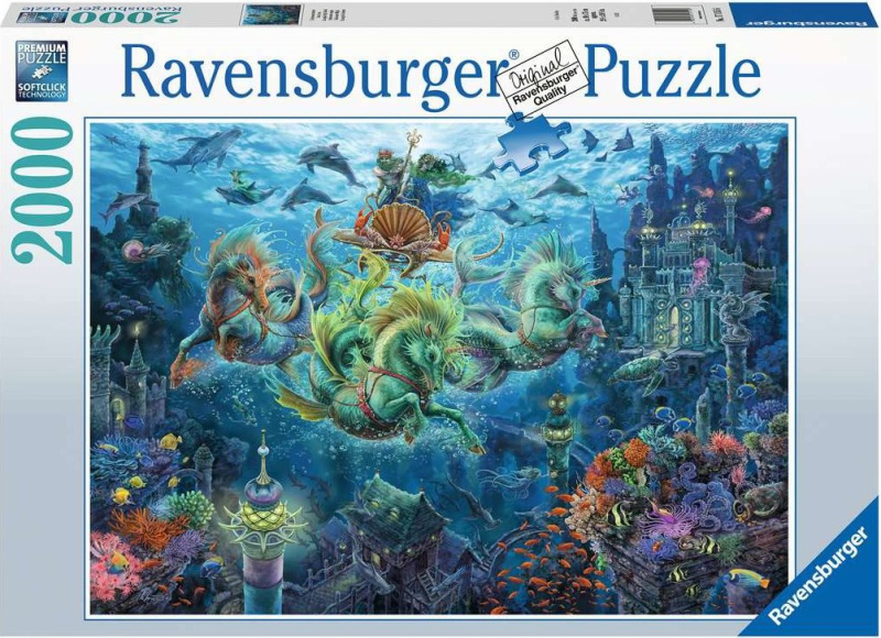 RAVENSBURGER Pod vodou 2000 dílků