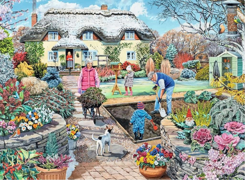 RAVENSBURGER Dědečkova zahrada 500 dílků