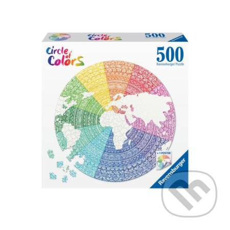 Ravensburger puzzle 171682 Mandala 500 dílků