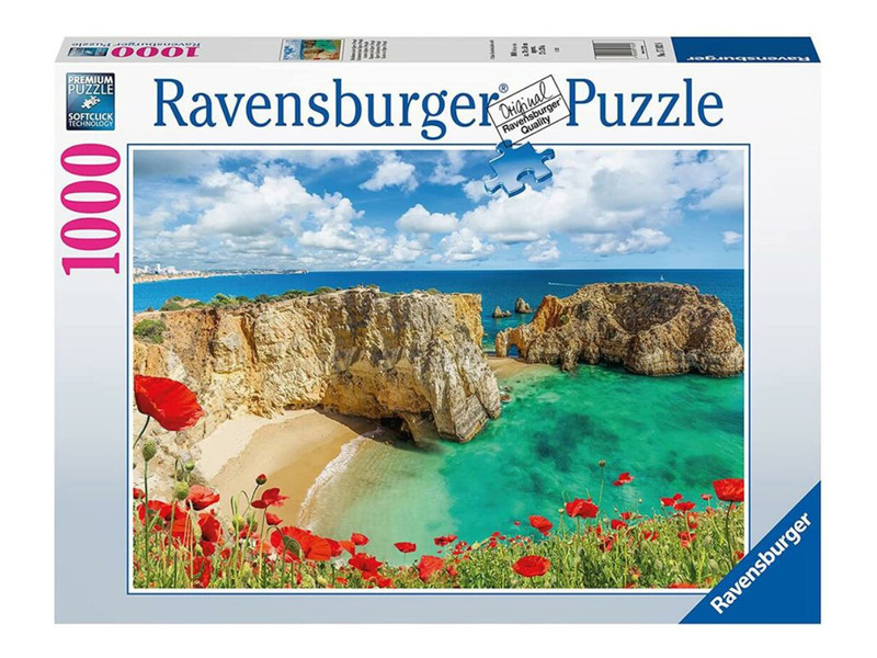 RAVENSBURGER Zátoka Algarve Portugalsko 1000 dílků