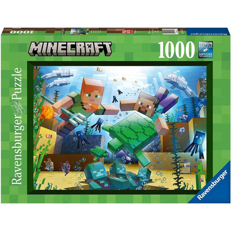 Ravensburger Minecraft Puzzle 1000 dílků