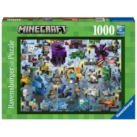 Ravensburger Challenge Puzzle: Minecraft Puzzle 1000 dílků