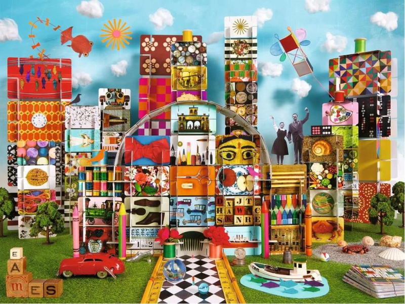 RAVENSBURGER Eames: Domeček z karet Fantazie 1500 dílků