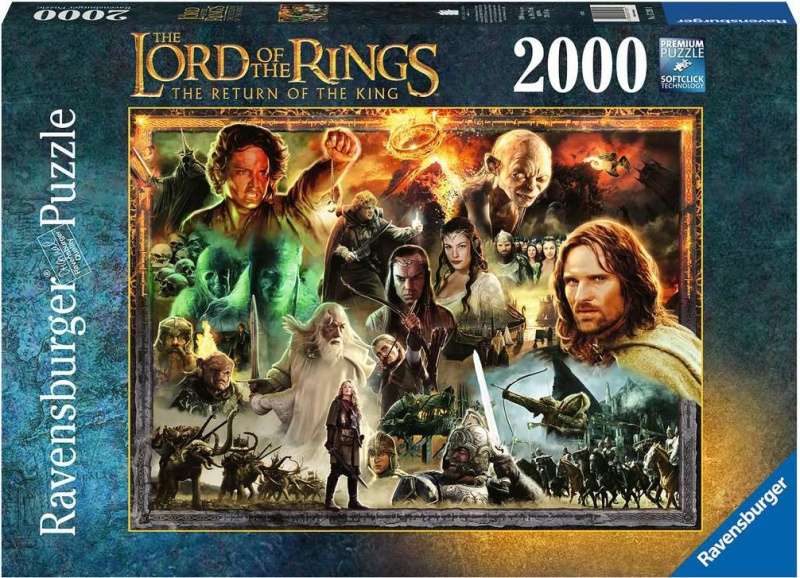 RAVENSBURGER Pán prstenů: Návrat krále 2000 dílků