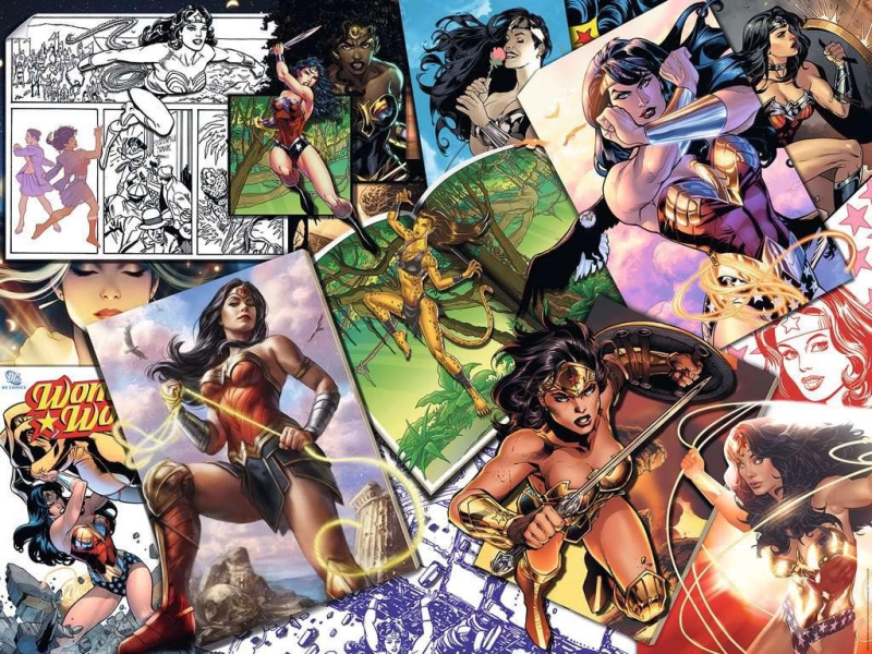 RAVENSBURGER DC Comics: Wonder Woman 1500 dílků