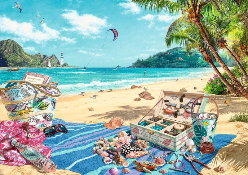 RAVENSBURGER Sběratel mušlí 1000 dílků