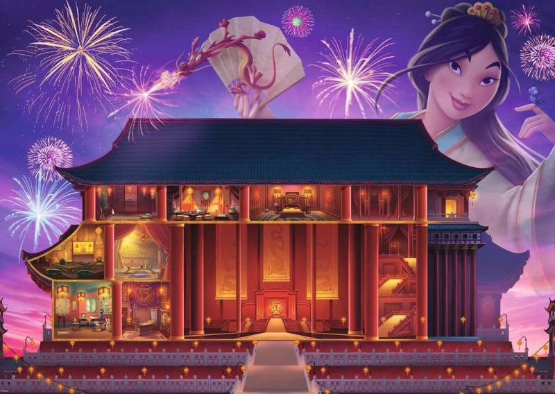 RAVENSBURGER Disney Castle Collection: Mulan 1000 dílků