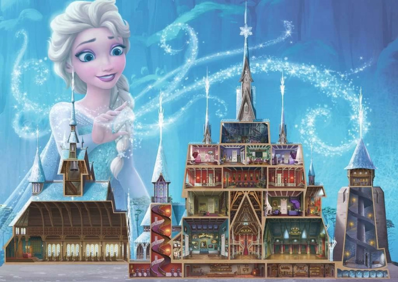 RAVENSBURGER Disney Castle Collection: Elsa 1000 dílků