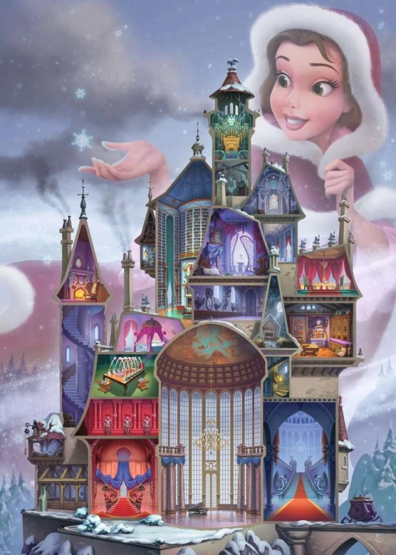 RAVENSBURGER Disney Castle Collection: Belle 1000 dílků
