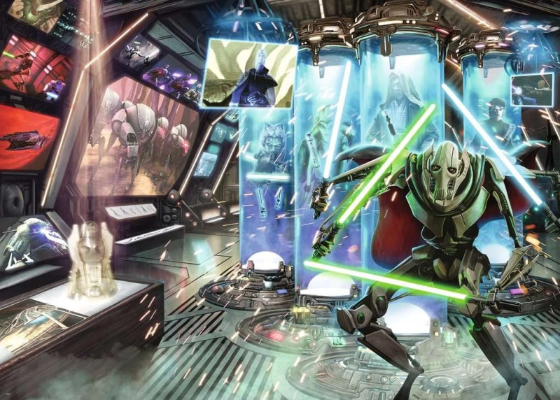 RAVENSBURGER Star Wars Záporáci: General Griveous 1000 dílků