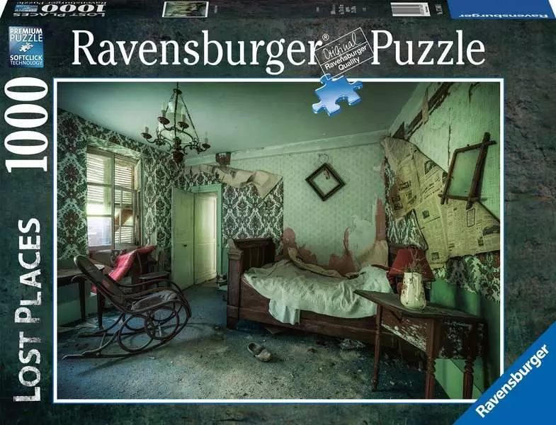 RAVENSBURGER Puzzle Ztracená místa: Rozpadající se sny 1000 dílků