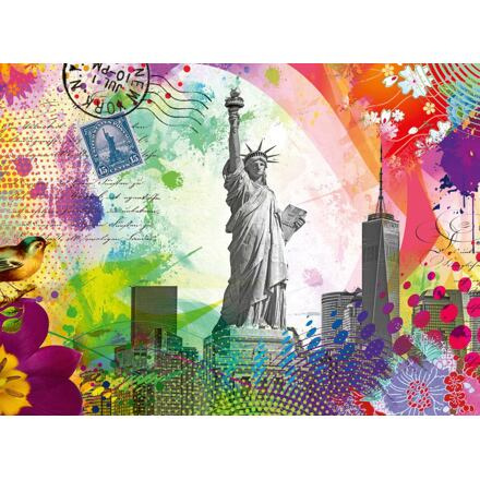 Pohlednice z New Yorku 500 dílků