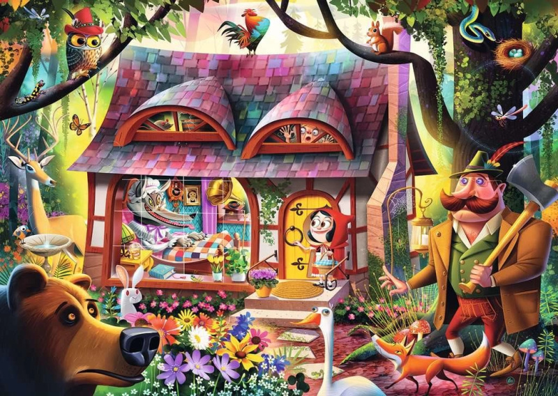 RAVENSBURGER Červená Karkulka 1000 dílků