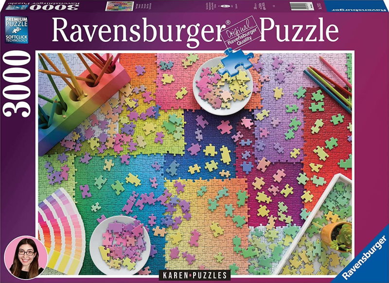 RAVENSBURGER Karen: over 3000 dílků
