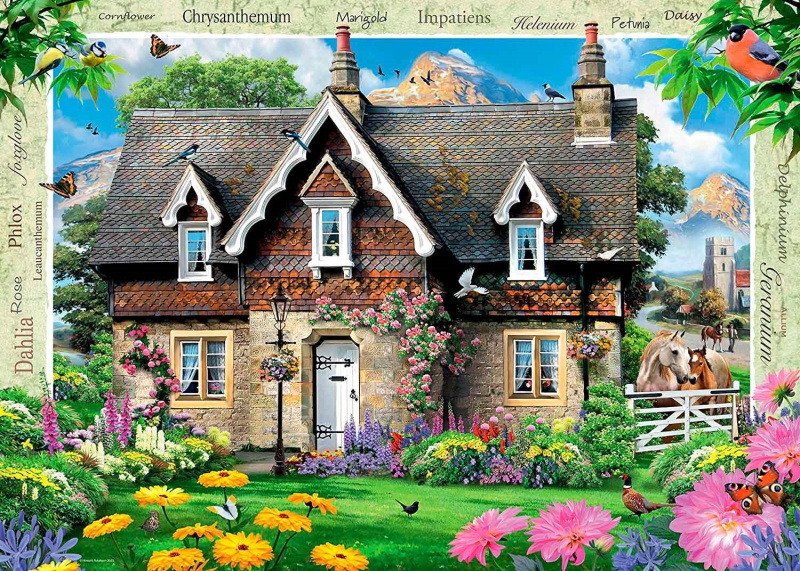 RAVENSBURGER Chaloupka na kopci 1000 dílků