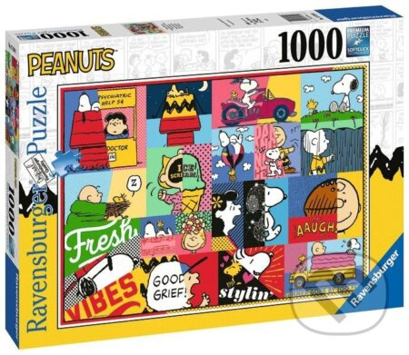 RAVENSBURGER Peanuts momentka 1000 dílků