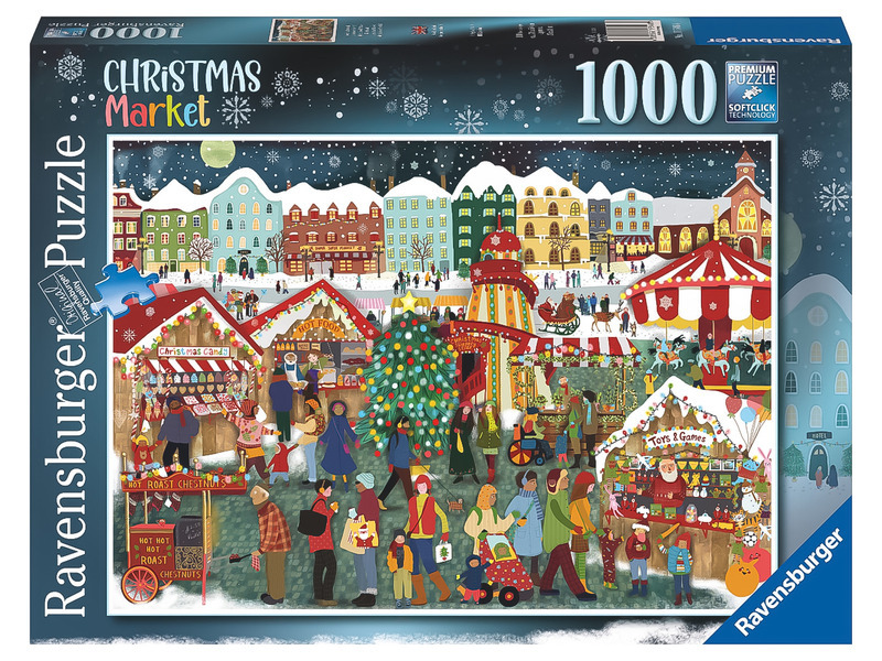 RAVENSBURGER Vánoční trhy 1000 dílků