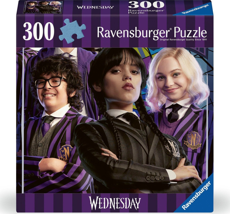 RAVENSBURGER Wednesday Vyvrhelové jsou v kurzu 300 dílků