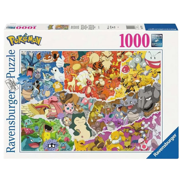 RAVENSBURGER Pokémon Allstars 1000 dílků