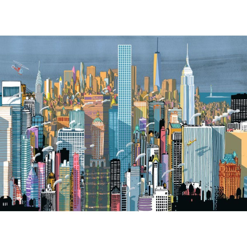 RAVENSBURGER Město New York 1000 dílků