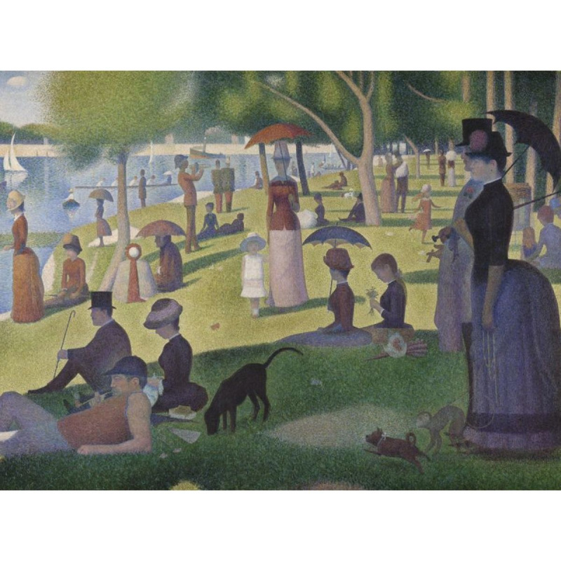 Puzzle Nedělní odpoledne - La Grande Jatte
