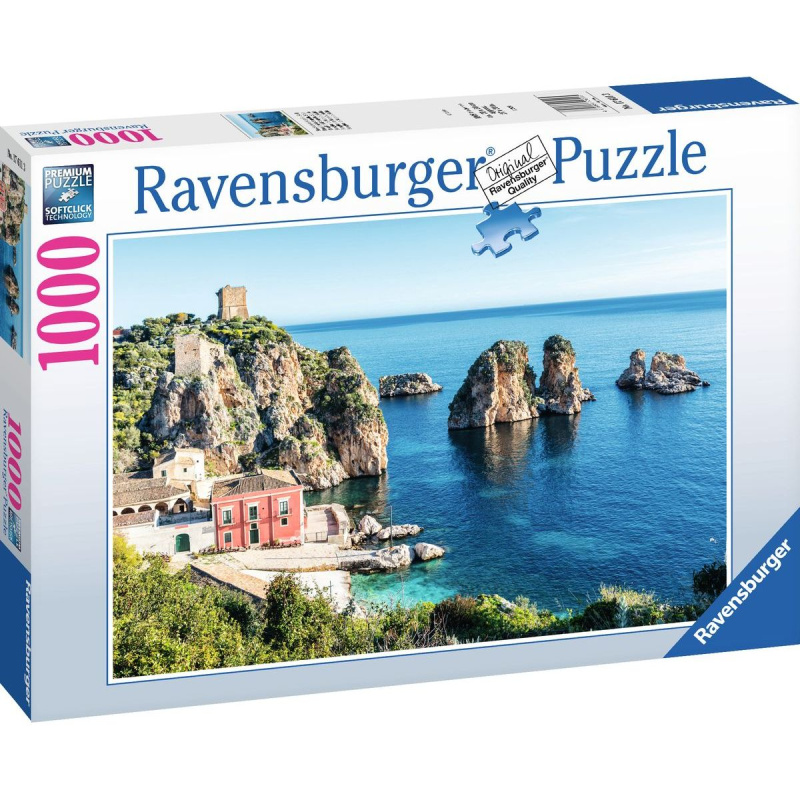 Ravensburger puzzle Faraglioni di Scopello 1000 dílků