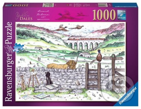Život v Yorkshiru - puzzle z kategorie Umělecké