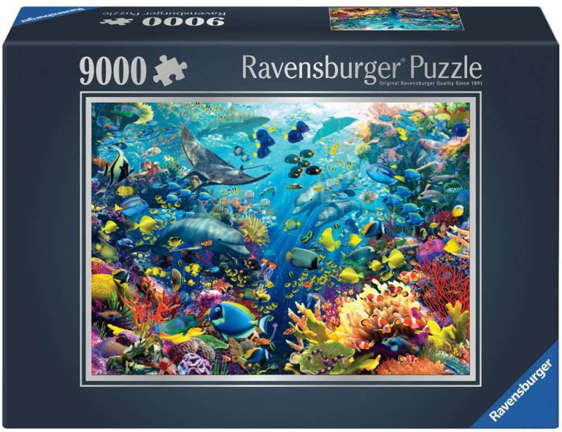 Ravensburger puzzle Podmořský ráj 9000 dílků