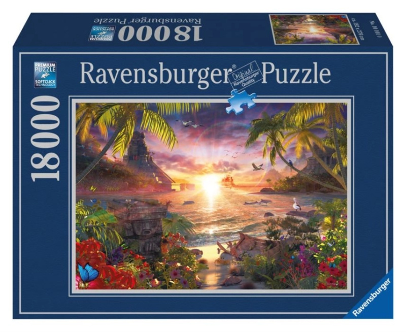 Ravensburger Penfound Západ slunce v ráji 18000 dílků