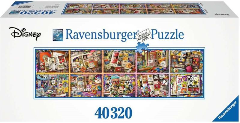 Ravensburger Mickey Mouse během let 40320 dílků