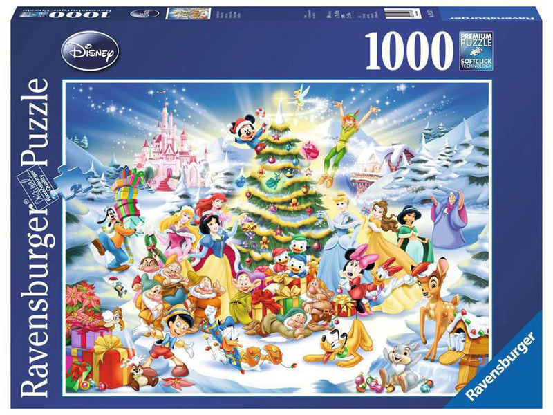 Puzzle 1000 ks - Disney Vánoce