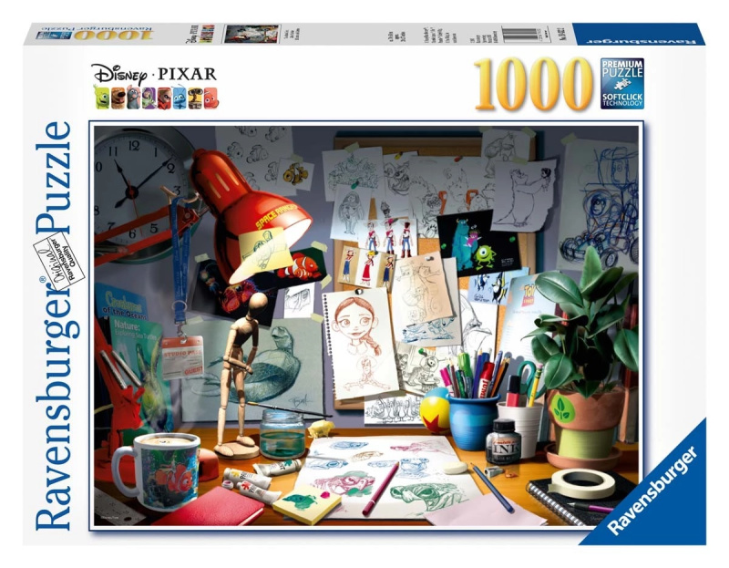 Ravensburger Stůl umělce 1000 dílků