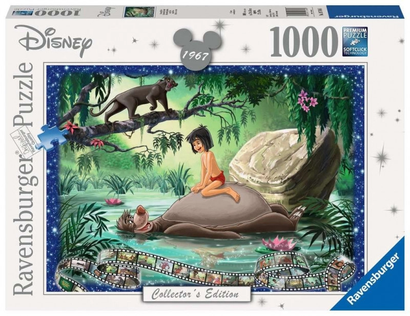 Puzzle 1000 prvků Walt Disney Kniha džunglí