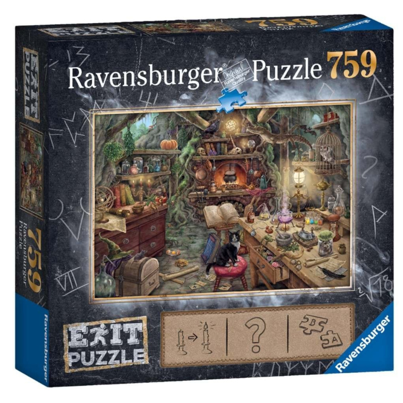 Ravensburger Únikové EXIT Čarodějná kuchyně 759 dílků
