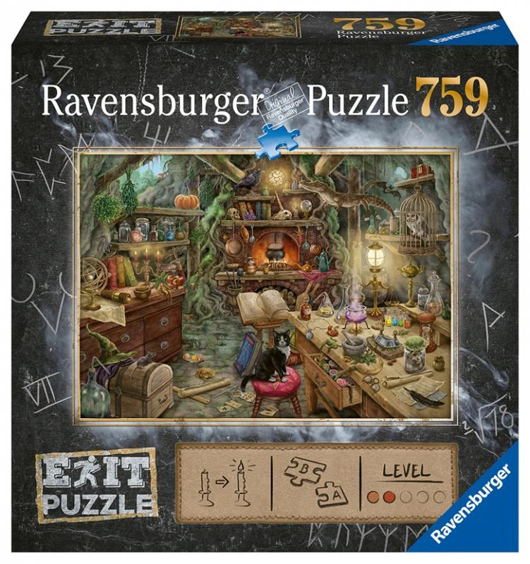 Ravensburger Únikové EXIT Čarodějná kuchyně 759 dílků