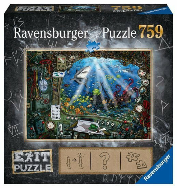 Ravensburger Exit : Ponorka 759 dílků