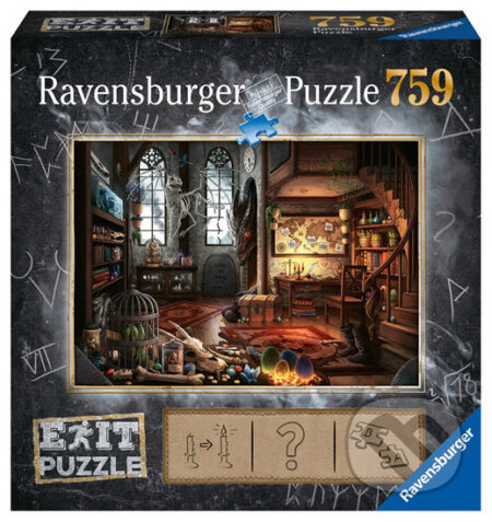 Exit Puzzle: Dračí laboratoř 759 dílků