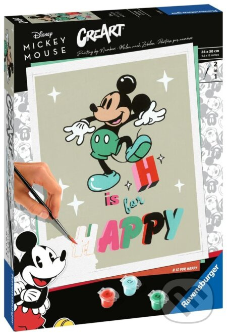 CreArt 201297 Disney: Mickey Mouse: H is for HAPPY