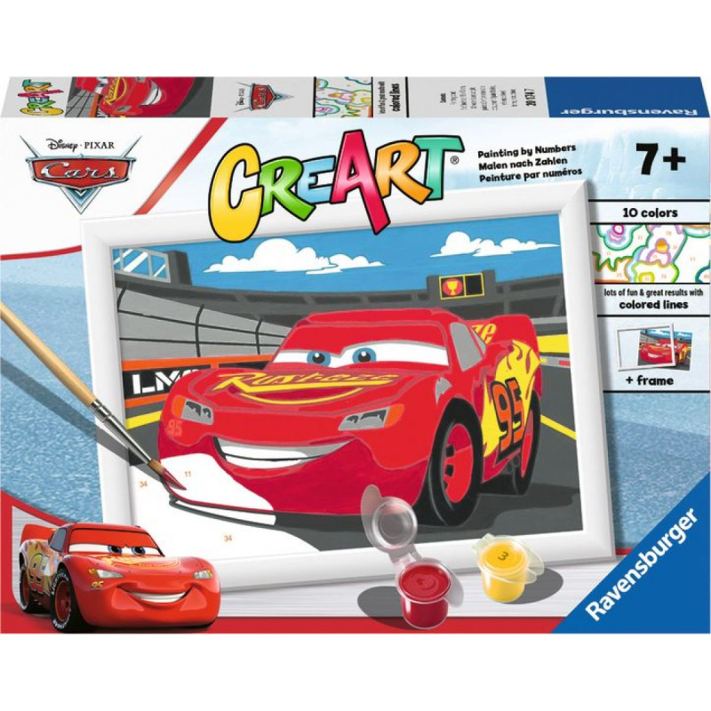 CreArt 201747 Disney: Auta: Blesk McQueen