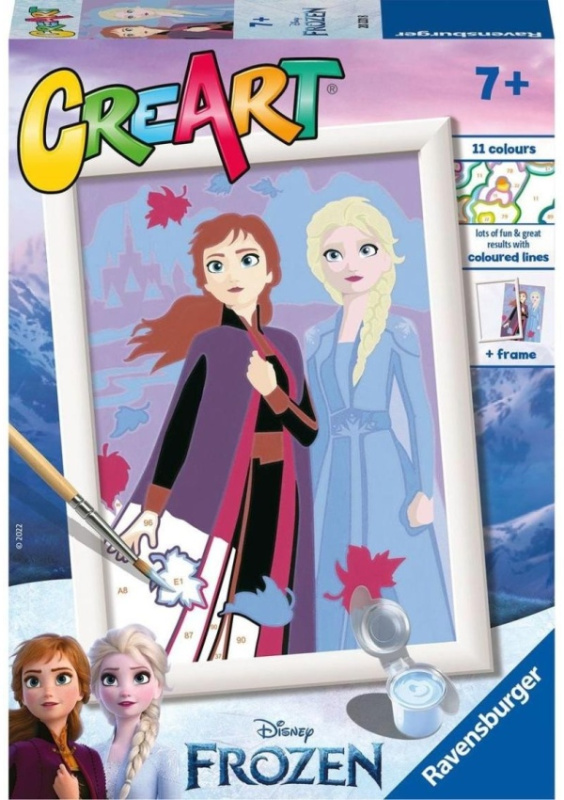 Ravensburger CreArt Disney Ledové království Sestry navždy